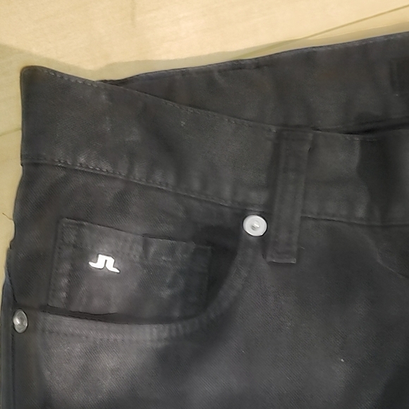 J.Lindeberg Men's Black Straight Jeans - Picture 4 of 10